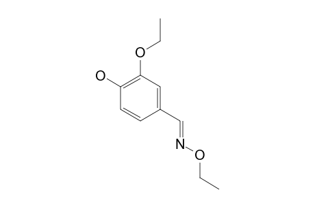 3-ETHOXY-4-HYDROXY-BENZALDEHYDE-O-ETHYLOXIME