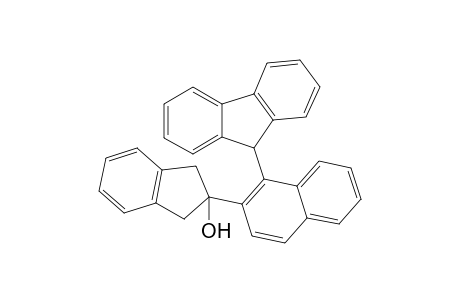 sp-2-[1'-(9''-Fluorenyl)-2'-naphthalenyl]indan-2-ol
