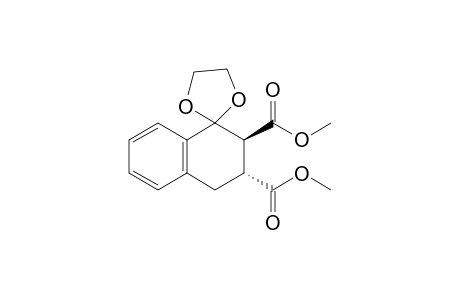 (2'S,3'R)-dimethyl 3',4'-dihydro-2'H-spiro[[1,3]dioxolane-2,1'-naphthalene]-2',3'-dicarboxylate