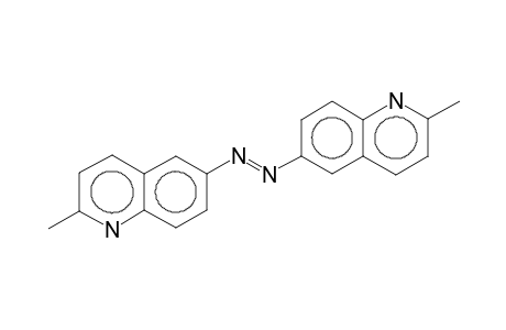 2-Methyl-6-[(Z)-(2-methyl-6-quinolinyl)diazenyl]quinoline