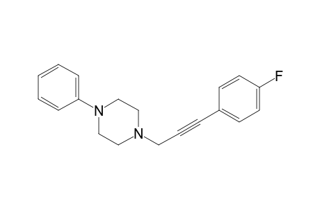1-[3-(4-Fluorophenyl)prop-2-ynyl]-4-phenylpiperazine
