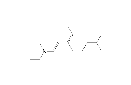 (1E,3Z)-N,N-diethyl-3-ethylidene-7-methylocta-1,6-dien-1-amine