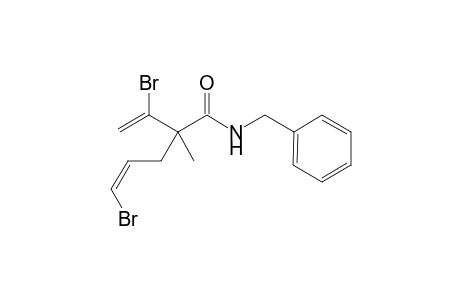 (Z)-N-benzyl-5-bromo-2-(1-bromovinyl)-2-methylpent-4-enamide