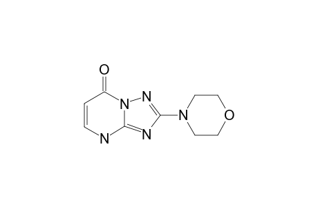 2-MORPHOLINO-1,2,4-TRIAZOLO-[1.5-A]-PYRIMIDIN-5(8H)-ONE