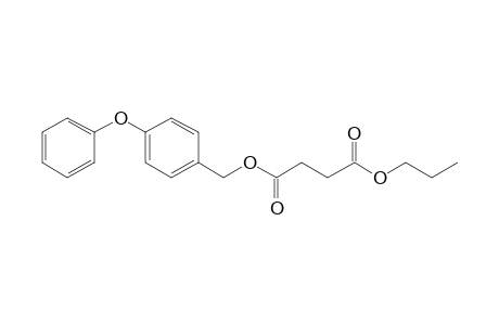 Succinic acid, 4-phenoxybenzyl propyl ester