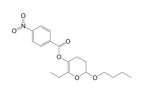 2-Butoxy-3,4-dihydro-6-ethyl-2H-pyran-5-yl 4'-Nitrobenzoate
