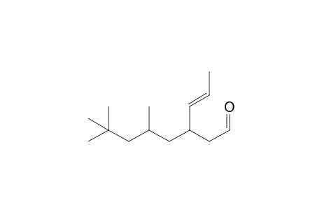 5,7,7-Trimethyl-3-[(1E)-prop-1-en-1-yl]octanal