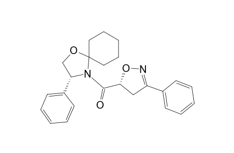 (4RS)-2,2-Pentamethylene-4-phenyl-3-[(5RS)-3-phenyl-2-isoxazoline-5-carbonyl]oxazolidine