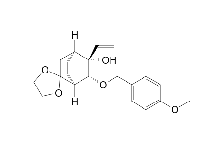 (1'S,2'S,3'R,4'S)-2'-ethenyl-3'-[(4-methoxyphenyl)methoxy]-2'-spiro[1,3-dioxolane-2,5'-bicyclo[2.2.2]octane]ol