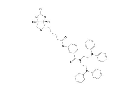 BIOT-4-(META)-1;N,N-BIS-(2-DIPHENYLPHOSPHANYL-ETHYL)-3-[6-(2-OXO-HEXAHYDROTHIENO-[3,4-D]-IMIDAZOL-6-YL)-HEXANOYLAMINO]-BENZAMIDE