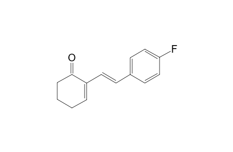 (E)-2-(4-Fluorostyryl)cyclohex-2-enone