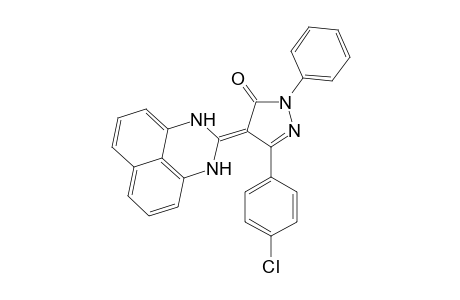 2-[3-(4-Chlorophenyl)-1-phenyl-5-oxo-pyrazol-4-yl]-perimidine