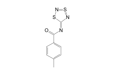 Benzamide, N-5H-1,3,2,4-dithia(3-SIV)diazol-5-ylidene-4-methyl-