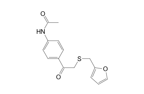 Acetamide, N-[4-[2-(furan-2-ylmethylsulfanyl)acetyl]phenyl]-