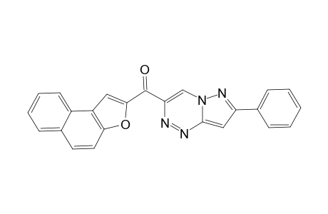(Naphtho[2,1-b]furan-2-yl)(7-phenylpyrazolo[5,1-c][1,2,4]triazin-3-yl)methanone