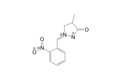 (Z)-4-methyl-2-(2-nitrobenzylidene)-5-oxopyrazolidin-2-ium-1-ide
