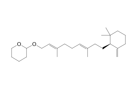 (1'S)-(2E,6E)-9-(2,2-dimethyl-6-methylenecyclohexyl)-3,7-dimethyl-1-(tetrahydro-2-pyranyloxy)-2,6-nonadiene