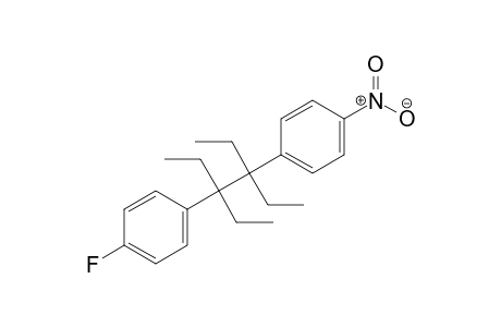 Benzene, 1-fluoro-4-[1,1,2-triethyl-2-(4-nitrophenyl)butyl]-