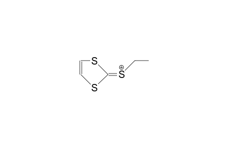 2-Ethylthio-1,3-dithiolium cation