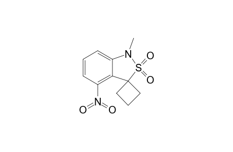 1-Methyl-4-nitro-3-cyclobutanospirobenzosultam