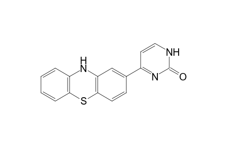 3,4-dihydro-6-(10H-phenothiazin-2-yl)pyrimidin-2(1H)-one