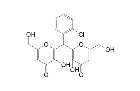 2,2'-[(2-Chlorophenyl)methylene]bis[3-hydroxy-6-(hydroxymethyl)-4H-pyran-4-one]