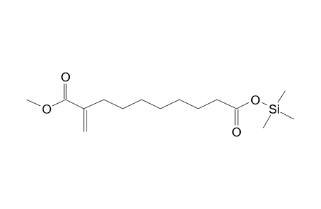 9-Methoxycarbonyldec-9-enoic acid, tms