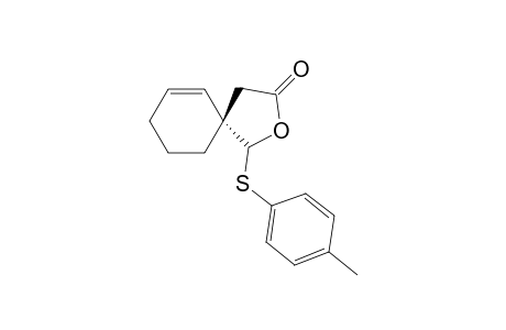 1-(p-Tolylsulfanyl)-2-oxaspiro[4.5]dec-6-en-3-one isomer