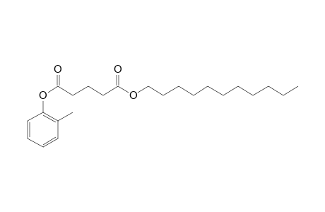 Glutaric acid, 2-methylphenyl undecyl ester