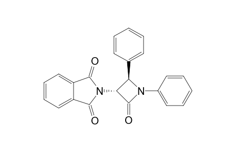 trans-1,4-Diphenyl-3-phthalimido-azetidin-2-one