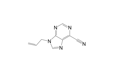 9-Allyl-9H-purine-6-carbonitrile