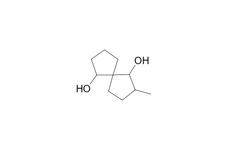 (+-)-(1SR,2RS,5SR,6RS)-2-Methyl-spiro[4.4]nonane-1,6-diol