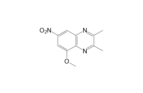 2,3-dimethyl-5-methoxy-7-nitroquinoxaline