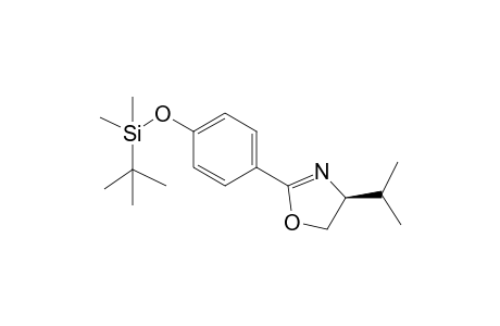 (S)-4-Isopropyl-2-[p-(Tert-Butyldimethylsilyloxy)phenyl]oxazoline