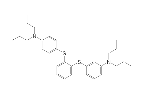 3'-(Dipropylamino)-2-[(4-dipropylamino)phenylthio]diphenyl sulfide