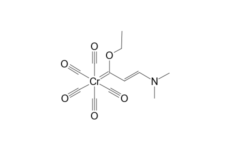 Pentacarbonyl[(2E)-3-(dimethylamino)-1-ethoxypropenylidene]chromium