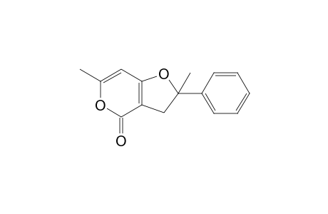 2,6-Dimethyl-2-phenyl-2,3-dihydro-4H-furo[3,2-c]pyran-4-one