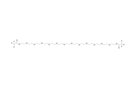 2-[2-[2-[2-[2-[2-[2-[2-[2-[2-[2-[2-[2-(2,2,2-Trifluoroacetyl)oxyethoxy]ethoxy]ethoxy]ethoxy]ethoxy]ethoxy]ethoxy]ethoxy]ethoxy]ethoxy]ethoxy]ethoxy]ethyl 2,2,2-trifluoroacetate