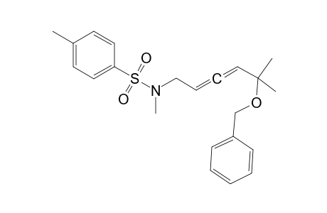 N-(5-(Benzyloxy)-5-methylhexa-2,3-dien-1-yl)-N,4-dimethylbenzenesulfonamide