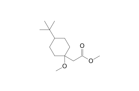 Methyl 2-[4-(tert-butyl)-1-methoxycyclohexyl]acetate
