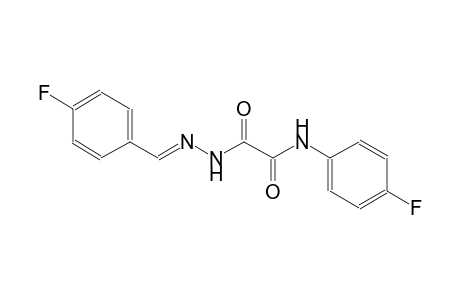 acetic acid, [(4-fluorophenyl)amino]oxo-, 2-[(E)-(4-fluorophenyl)methylidene]hydrazide