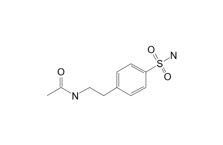 N-(2-(4-(Aminosulfonyl)phenyl)ethyl)acetamide