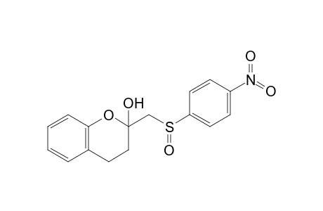(+-)-2-[(p-Nitrophenylsulfinyl)methyl]chroman-2-ol