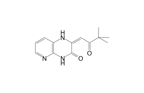 (2E)-2-(3,3-Dimethyl-2-oxobutylidene)-1,4-dihydropyrido[2,3-b]pyrazin-3(2H)-one