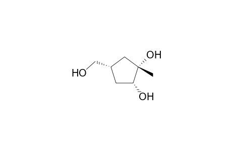1,2-cis-4-Hydroxymethyl-1-methylcyclopentane-1,2-diol