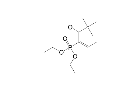 (E)-4-diethoxyphosphoryl-2,2-dimethylhex-4-en-3-ol