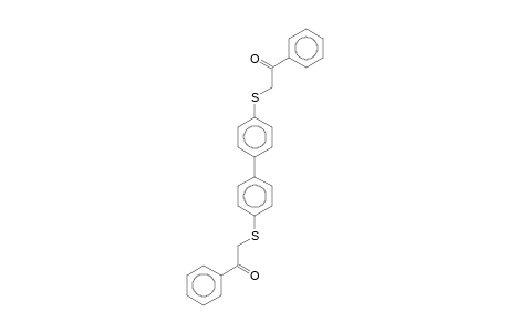 2-((4'-[(2-Oxo-2-phenylethyl)sulfanyl][1,1'-biphenyl]-4-yl)sulfanyl)-1-phenylethanone