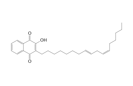 2-((8E,11Z)-Heptadeca-8,11-dienyl)-3-hydroxynaphthalene-1,4-dione