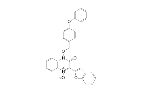 3-(1-benzofuran-2-yl)-1-[(4-phenoxybenzyl)oxy]-2(1H)-quinoxalinone 4-oxide