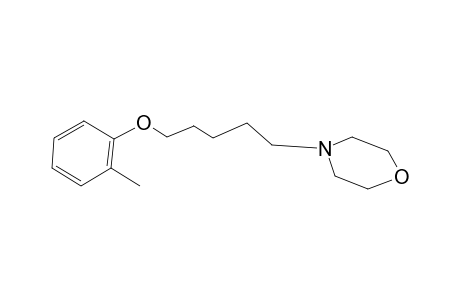 4-[5-(2-Methylphenoxy)pentyl]morpholine